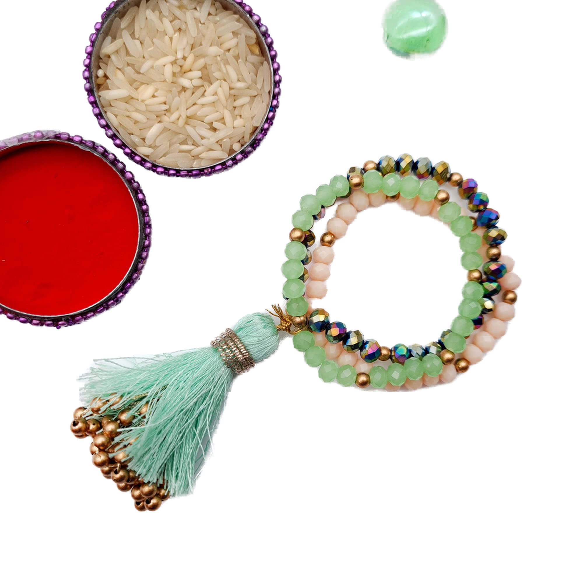 See full amazon price history chart for The Purple Tree Beautiful Handmade Rakhi Bracelet For Bhabhi/Sister (Pack of 1, 1 Roli Chawal) Sister rakhi, Lumba Rakhi For Bhabhi, Rakhi For Sister Rakhi For Sister In Law The Purple Tree Beautiful Handmade Rakhi Bracelet For Bhabhi/Sister (Pack of 1, 1 Roli Chawal) Sister rakhi, Lumba Rakhi For Bhabhi, Rakhi For Sister Rakhi For Sister In Law (B09BCWZW9N) Amazon Price History, Amazon Price Tracker