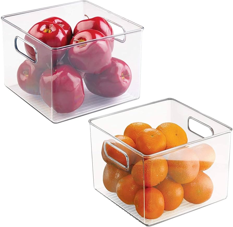 Amazon.com: iDesign Kitchen Binz BPA-Free Plastic Deep Stackable Amazon.com: iDesign Kitchen Binz BPA-Free Plastic Deep Stackable