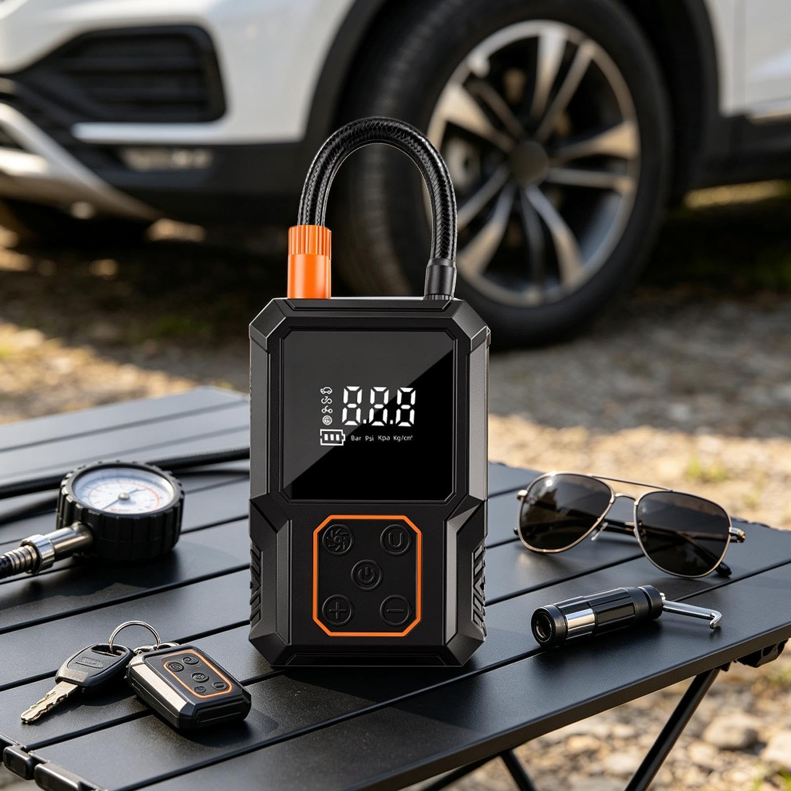 Gonfleur Rechargeable Mini Gonfleur Intelligent Rechargeable