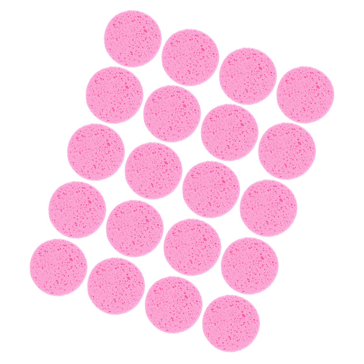FRCOLOR 80pezzi Spugne Lavabili Per Pulizia Viso Dischetti Struccanti Morbidi e Riutilizzabili Spugna Per Rimuovere Trucco e Lavare Viso Perfetti Per Viaggi e Uso Quotidiano
