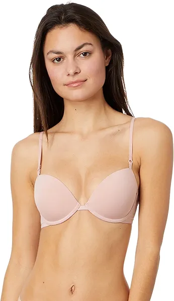 Calvin Klein Women's Minimalist Micro Lightly Lined Demi Bra, Subdued
