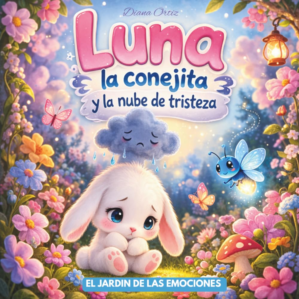 Luna la Conejita y la nube de Tristeza: coleccion del jardin de las emociones