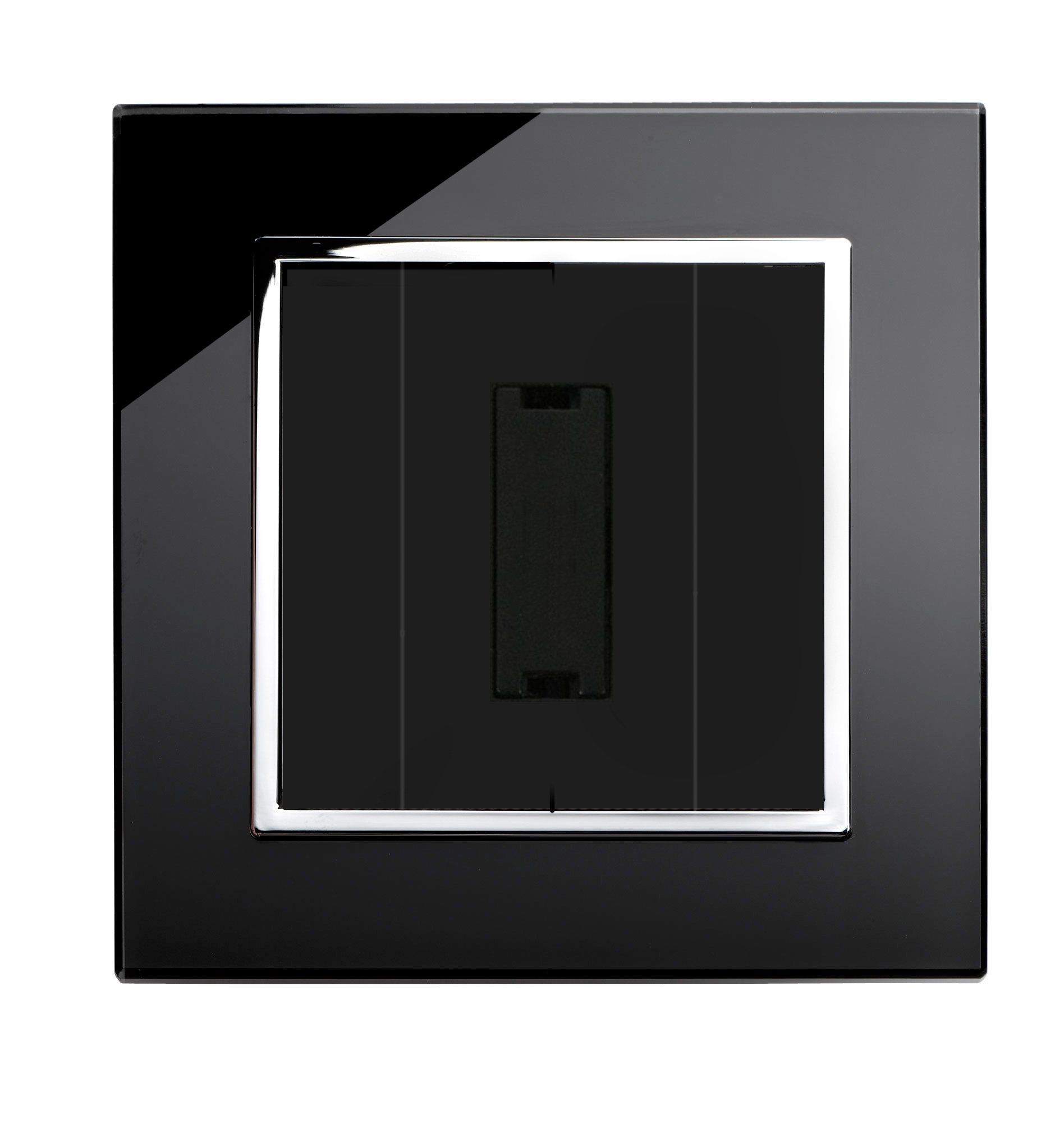 Retrotouch 13A Fused Spur Un Switched, Black CT
