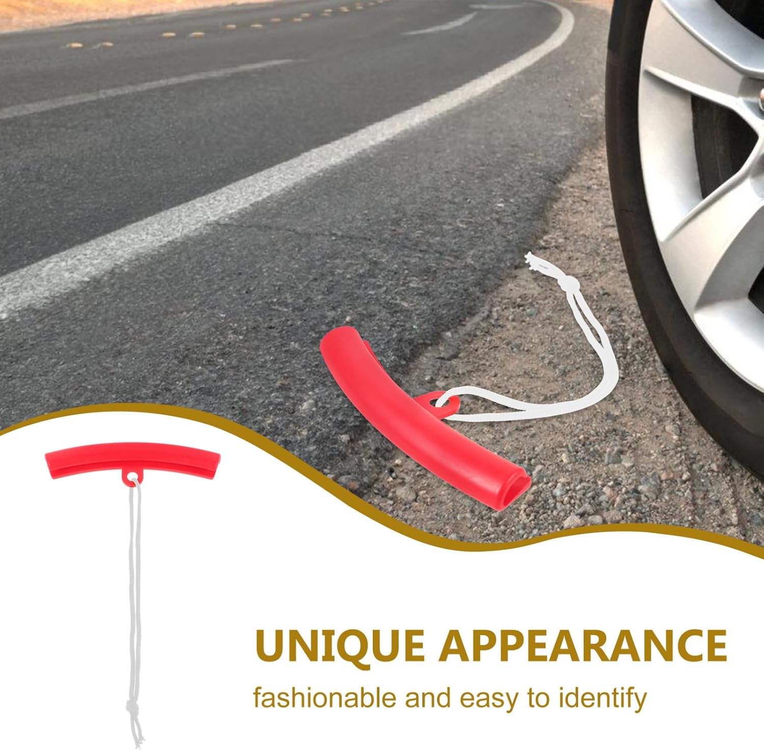 Car Tire Changing Rim Protector: Plastic car tire Guard Rim Protector Accessory for Motorcycle SUV,Red