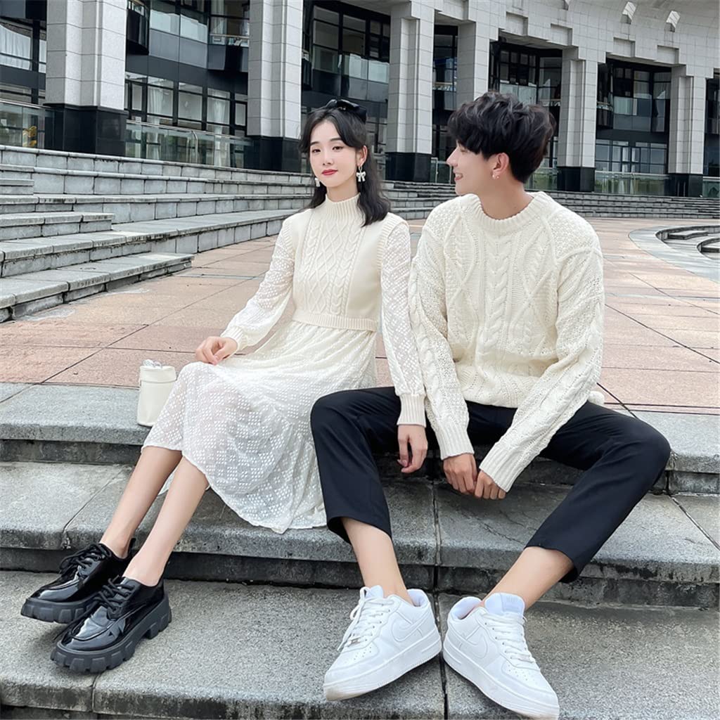 white christmas dresses Cotton Couple Matching Combo Dress main image 1