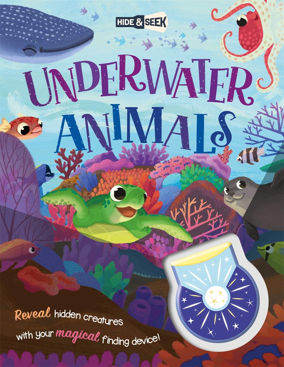 Hide-and-Seek Underwater Animals Board book – 3 Dec. 2020