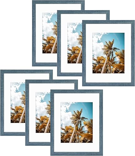 Vista 545 de Frametory, Portarretratos negro de 16 x 20 pulgadas, para fotos de 11 x 14 pulgadas con paspartú, molduras anchas (16 x 20 pulgadas, negro)