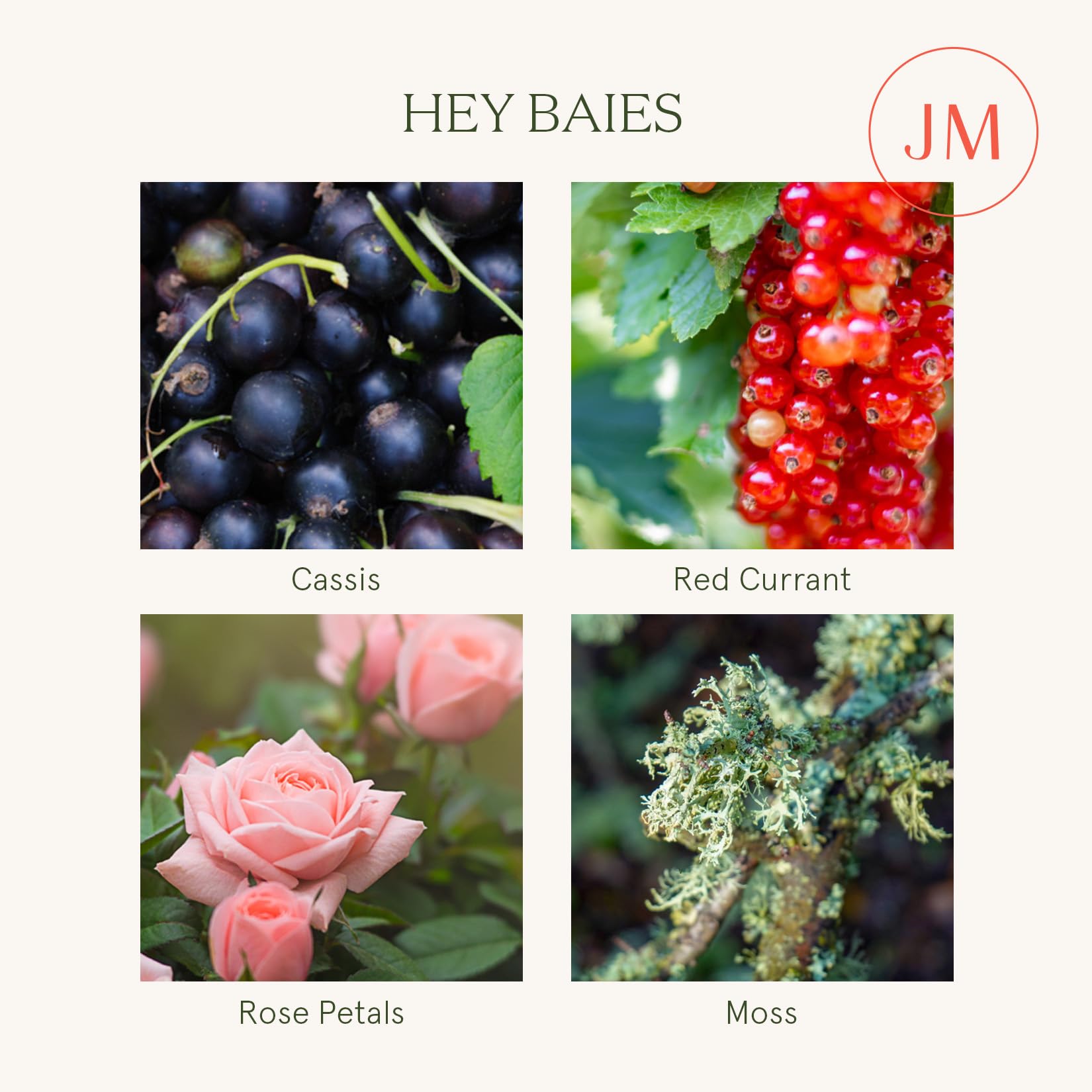 LA JOLIE MUSE Hey Baies - Vela perfumada, velas de soja natural para el hogar, velas de regalo para mujeres y hombres, vela en tarro de lujo de larga duración, 11 onzas