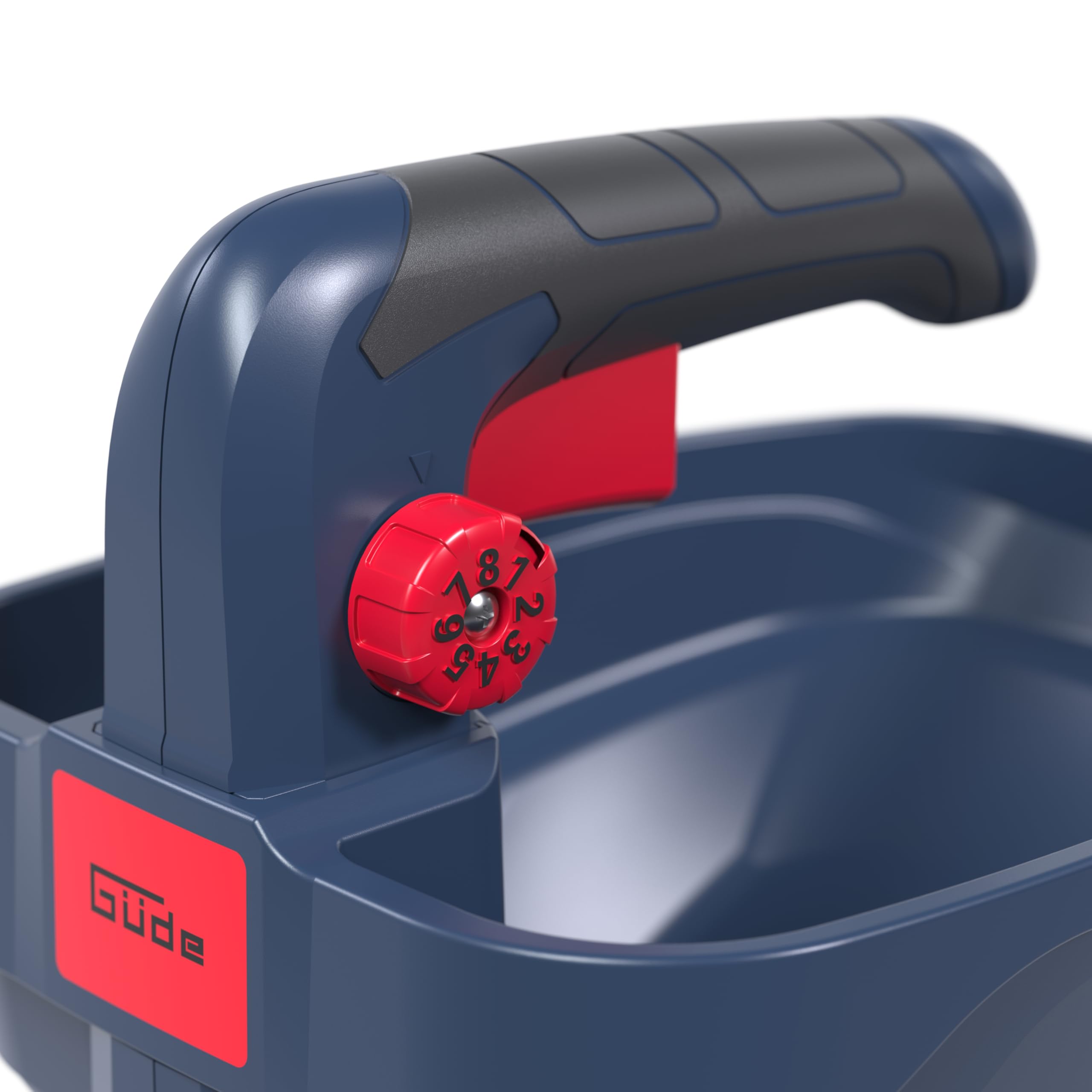 Güde Épandeur Universel sans Fil GUS 18-201-05 (18 V, Li-ION, Largeur d'épandage de 5 m, 6 Vitesses, 8 Modes d'épandage, 6 Angles d'épandage, capacité de 3,3 litres, avec Batterie 2 Ah et Chargeur)