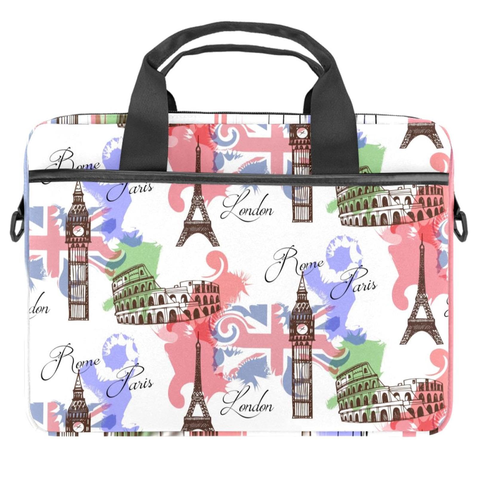 Bolso bandolera para portátil contra arañazos maletín ligero de 13 pulgadas 8