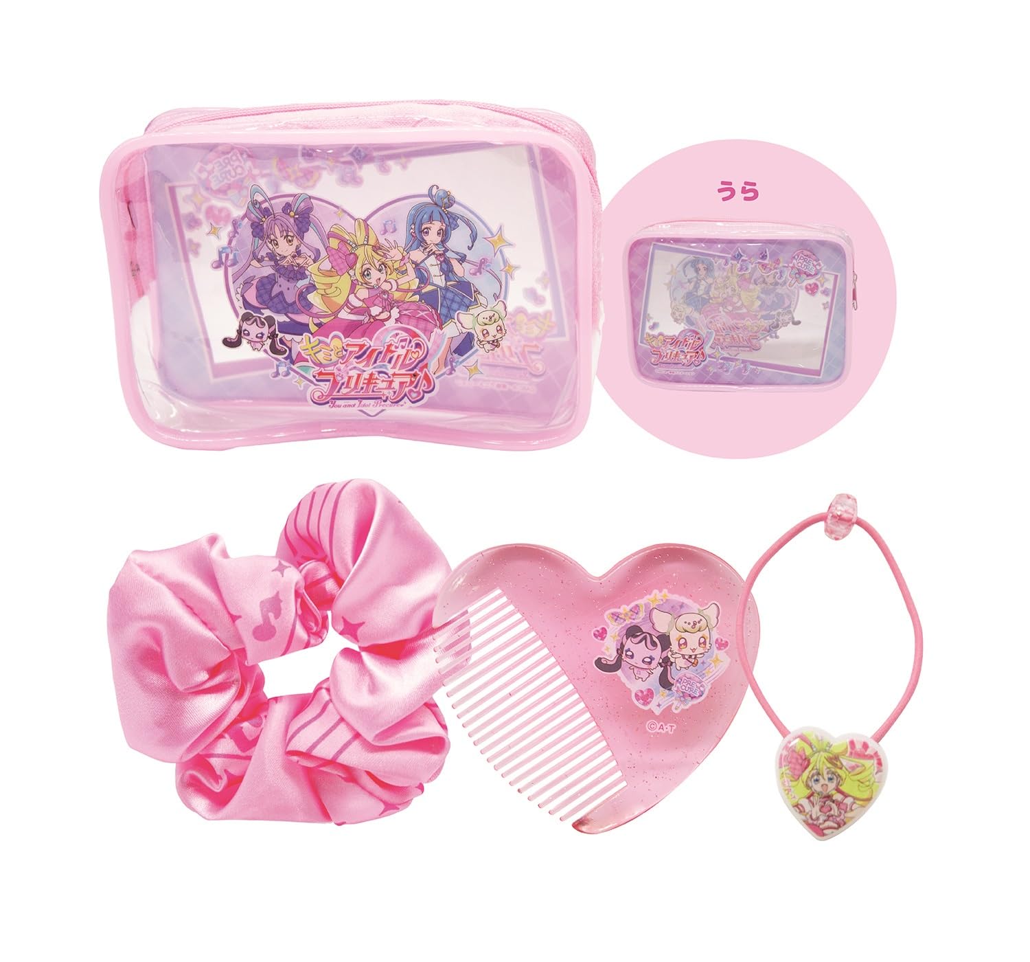 ふたりはプリキュア　アキレスコラボ　限定ポーチ　ポストカード　セット Amazon | 丸昌(Marusho) キミとアイドルプリキュア おしゃれポーチ