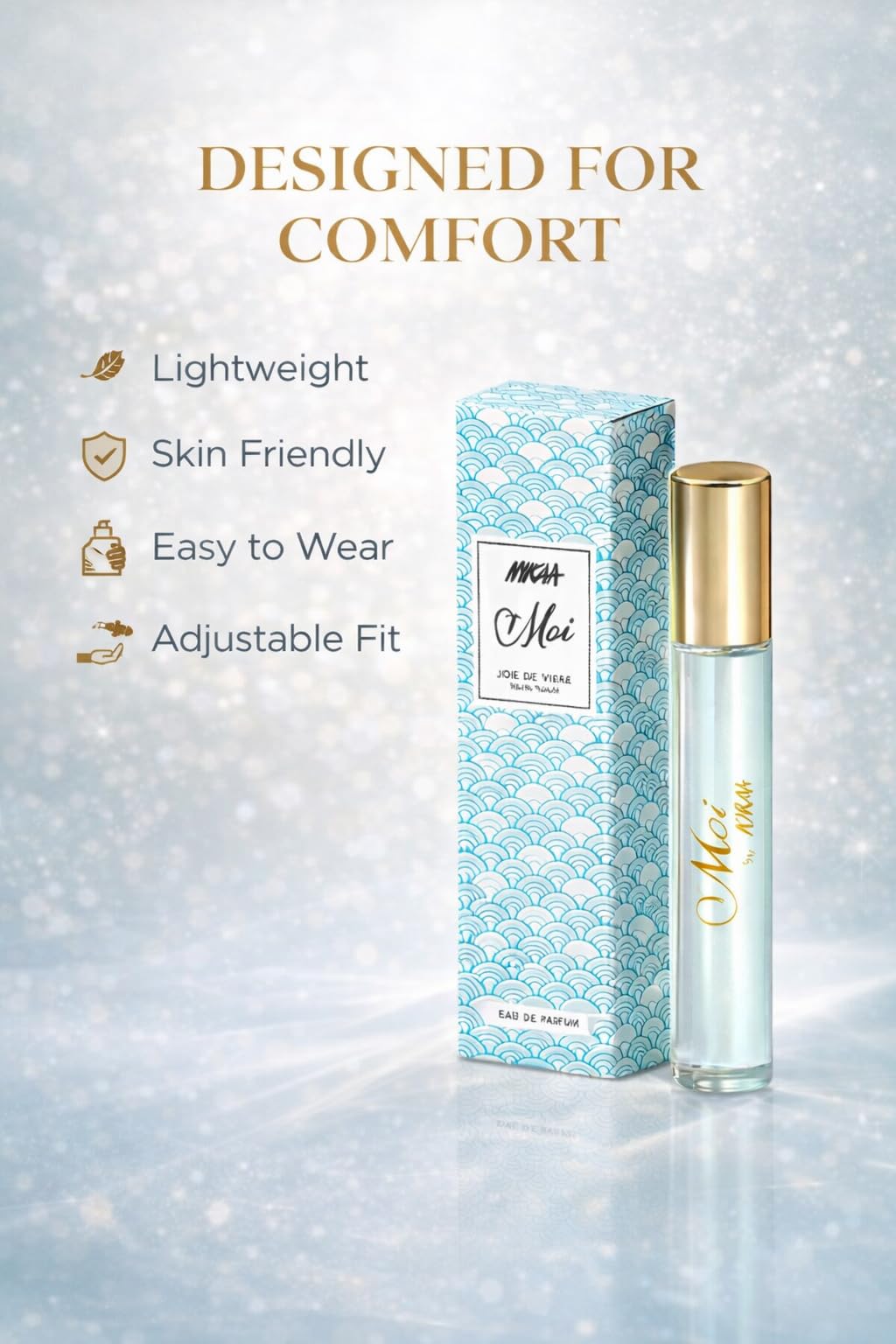 Moi by Nykaa Joie De Vivre Eau De Parfum, Citrus Aqua
