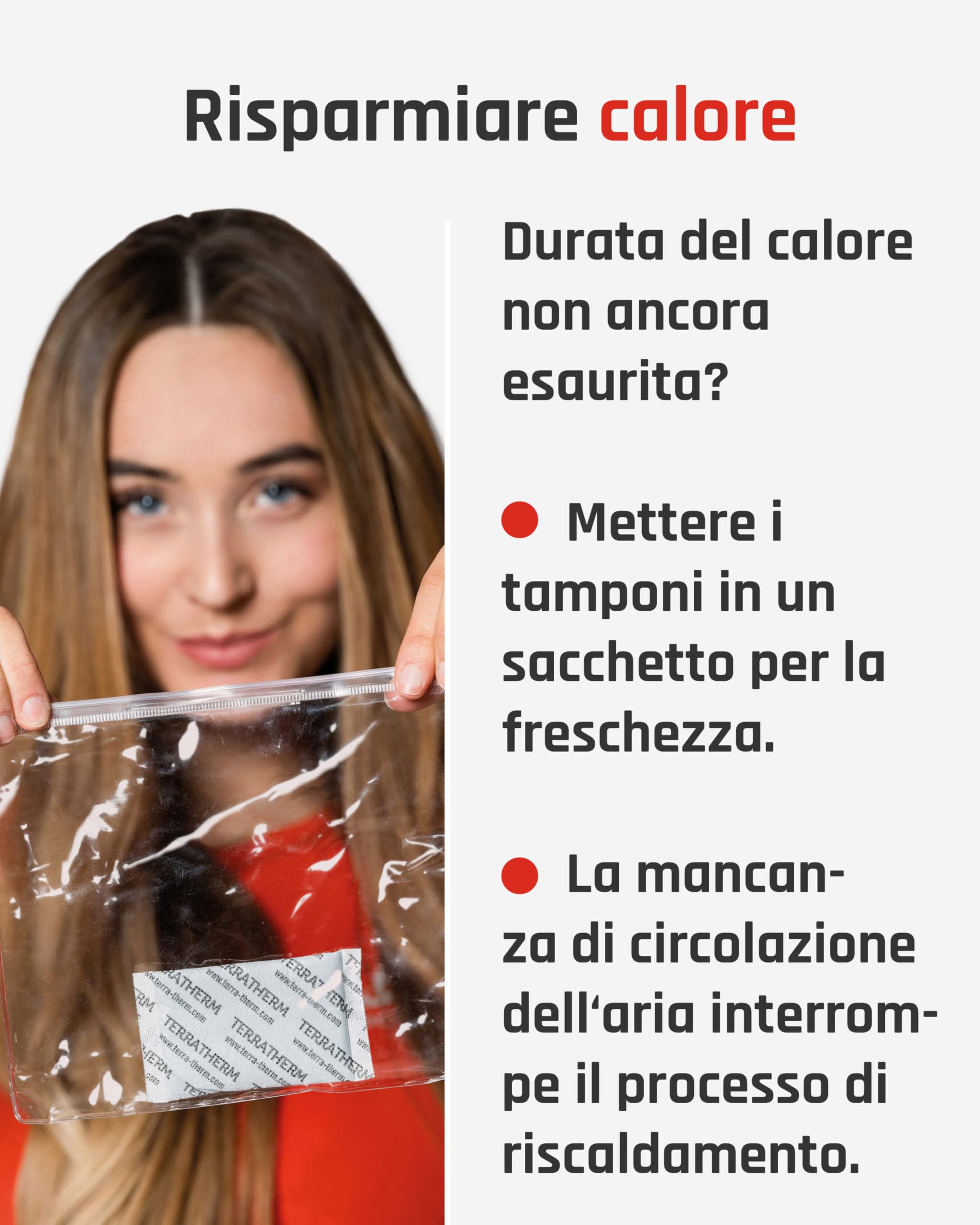 TerraTherm Scaldamani - attivati a Contatto con l’Aria - per 12 Ore di Mani Calde - 5, 10 o 30 Paia - 100% Calore Naturale - Scalda Mani tascabili