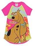 Scooby-Doo Girls' Classic Character Tie-Dye Nightgown Sleep Pajama Shirt