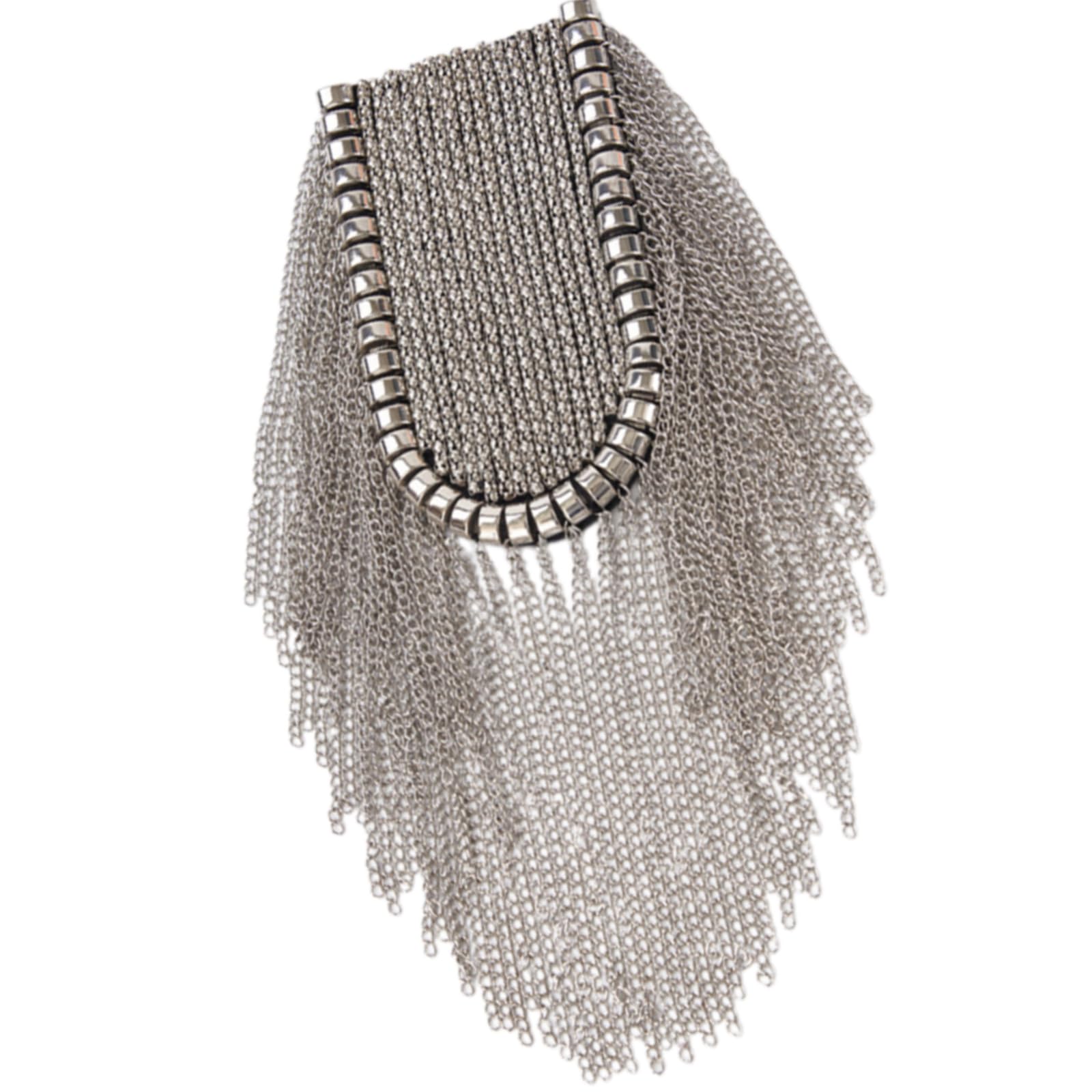Xjdzineq Tassels Chain Epaulette Epaulet Shoulder Elegant Clothing Accessories for Stage Costumes