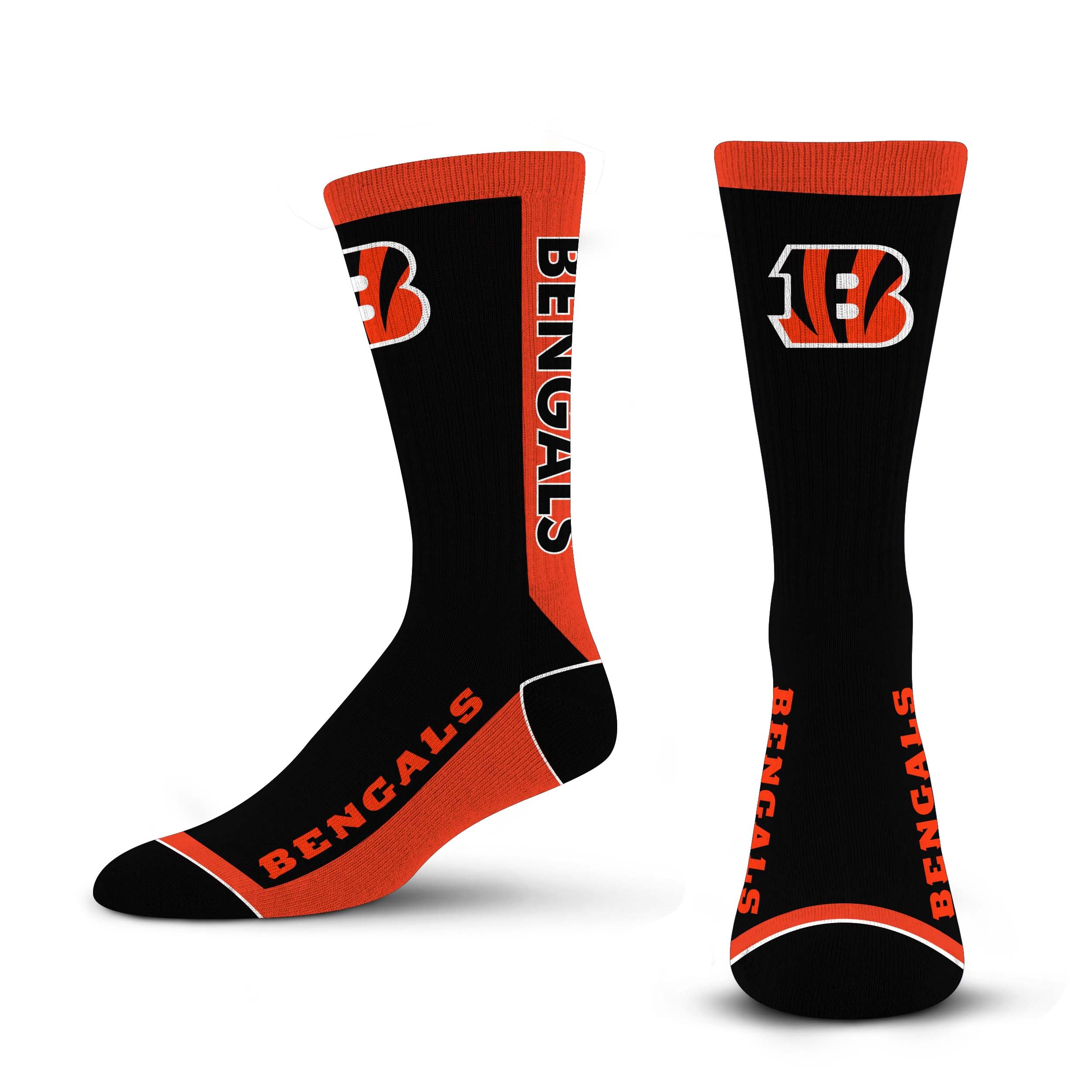 For Bare Feet NFL MVP Crew Sock Medium