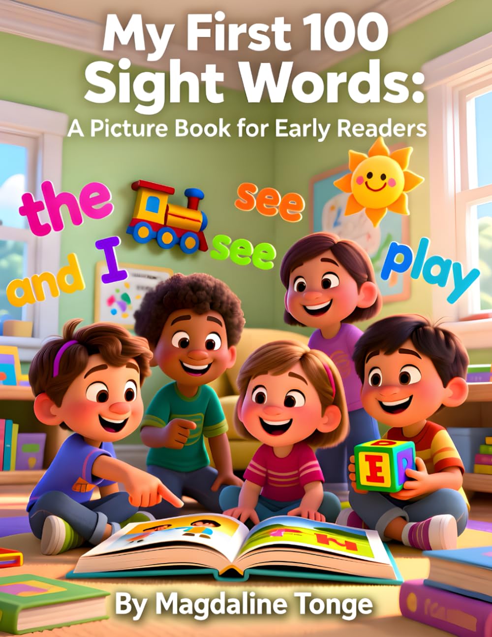 My First 100 Sight Words: A Picture Book for Early Readers: kindergarten sight words for early readers, preschool reading book, learn to read picture ... and vocabulary, beginning reader sentences