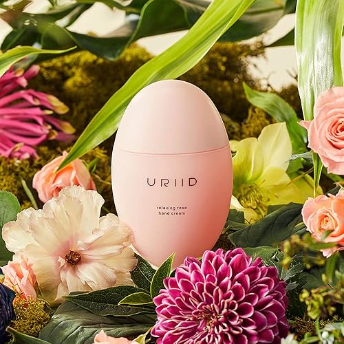 Miniatura 3 de URIID Relaxing Rose Crema de manosloción, rosa, manteca de karité y extractos botánicos, crema de manos perfumada ultra nutritiva e hidratante -