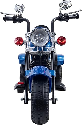 Miniatura 3 de Freddo Motocicleta de juguete, triciclo de motocicleta de 6 V con luces LED, bocinas hacia adelantemarcha atrás, 2 opciones de velocidad, juguetes