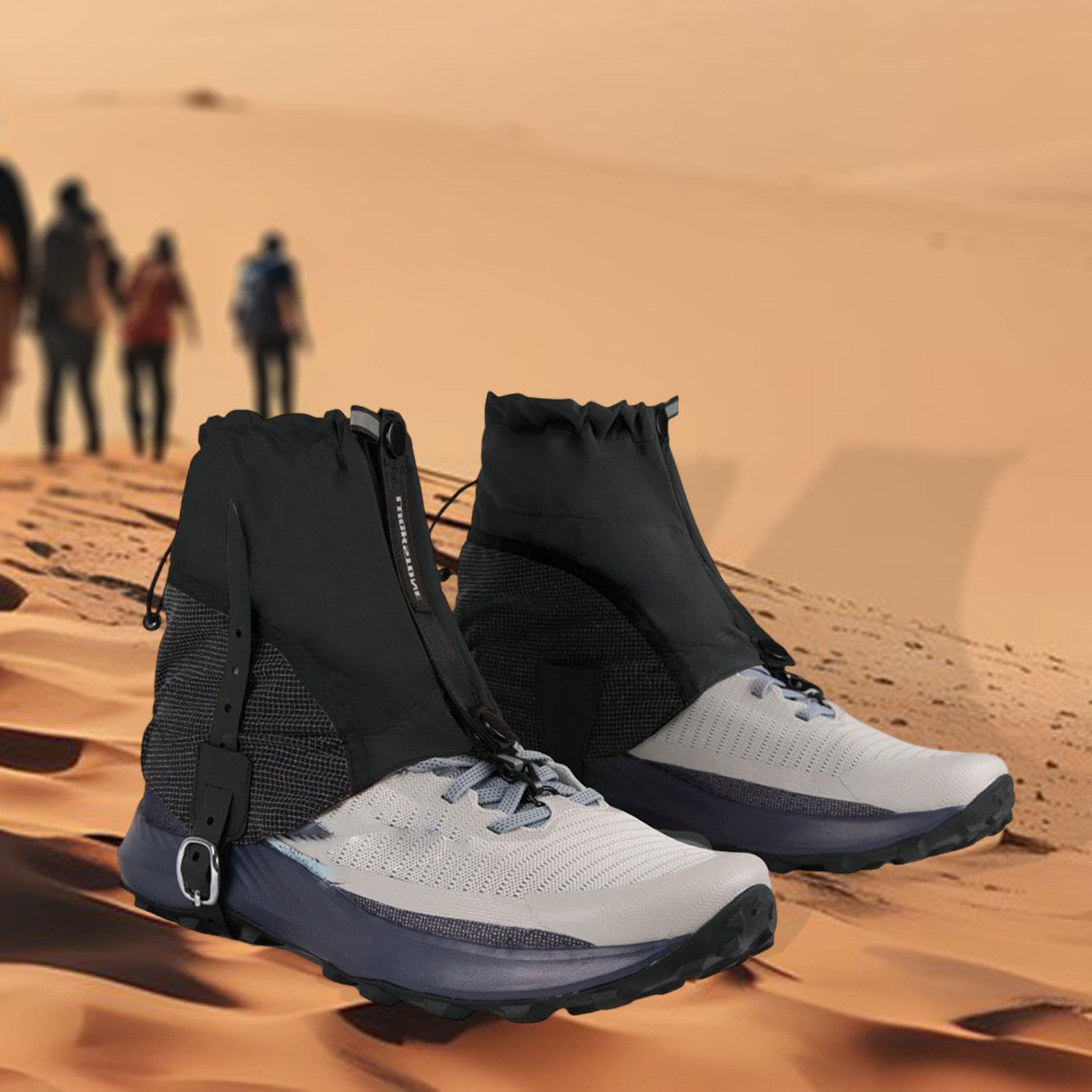 Gamaschen für Trail Running Schuhe, Schuh Gamaschen Wasserdicht Wandern, Schnee Gaiters, Low Ankle Gaiters, Leg Ankle Gaiters Boot Sandproof Covers, Schuh-Stulpen für Outdoor Hiking