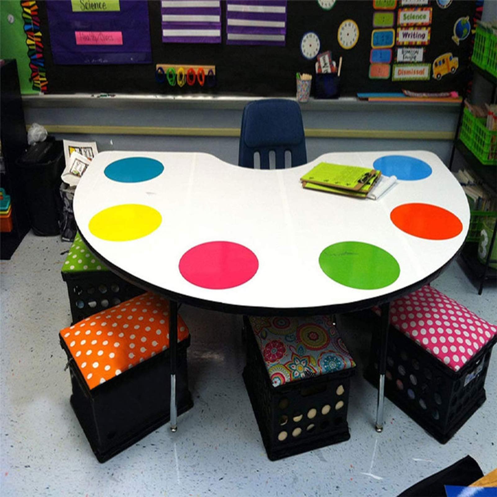 Colorful Dry Erase Dots Circles,Colorful Dry Erase Circles