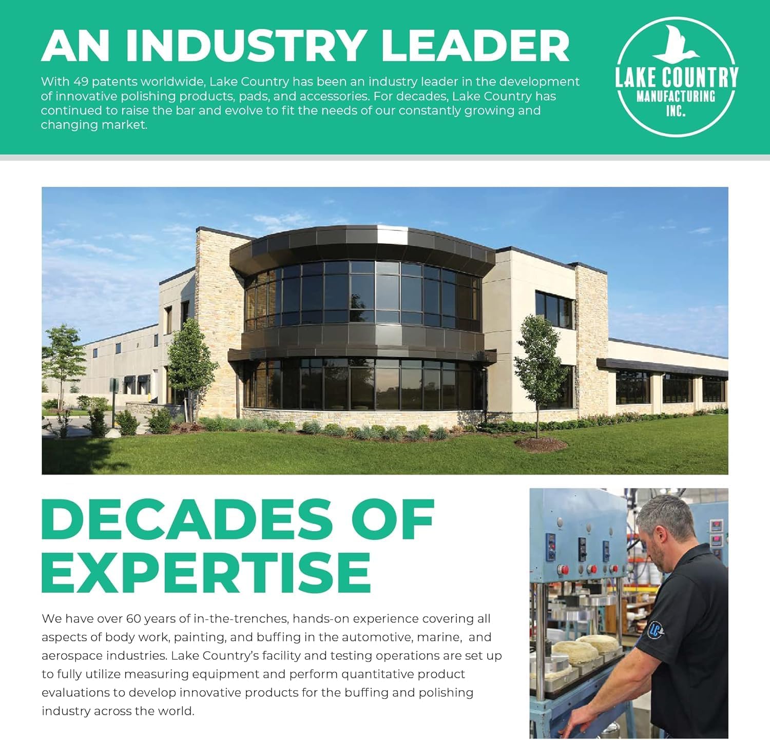 5.5" Lake Country HDO Blue Foam Heavy Polishing Pad (1-Pack) – Premium Heavy Duty Orbital Polishing Pad for Painted Surfaces – Fits 5" Backing Plate - Image 5