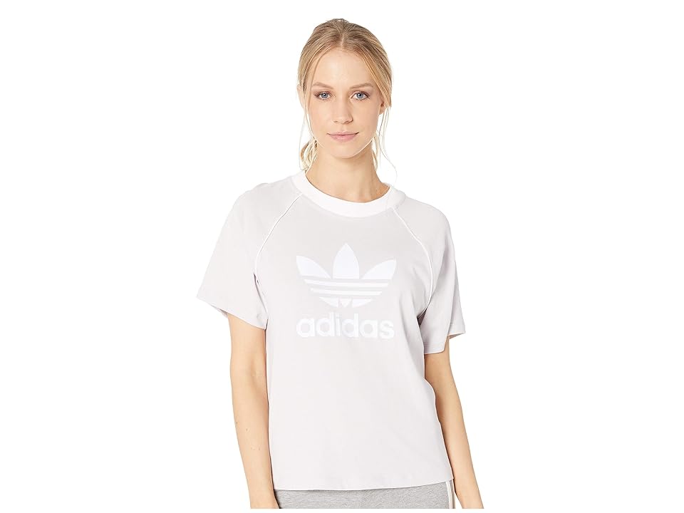 

adidas Originals Trefoil T-Shirt (Ice Purple) Women's T Shirt