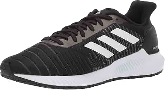 Amazon.com | adidas Women's Solar Ride, Black/White/Grey, 9 M US | Road  Running