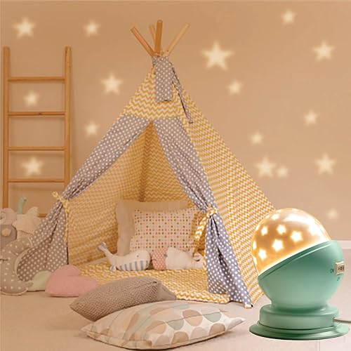 Miniatura 5 de Luz nocturna de estrellas para niños y niñas, luz nocturna estrellada, proyector de luz nocturna estrellada, enchufe con temporizador, 1 paquete,