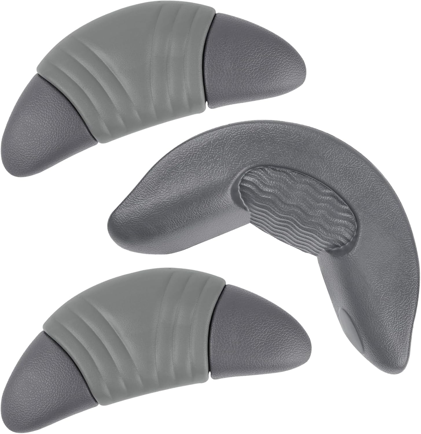 1 Pcs Neck Pillow and 2 Pcs Replacement Head Rest Pillows Compatible with Artesian Island Spas Hot Tubs and Tidal fit Swim Spa - Dark Grey, Head Pillows Part# 26-1303-85