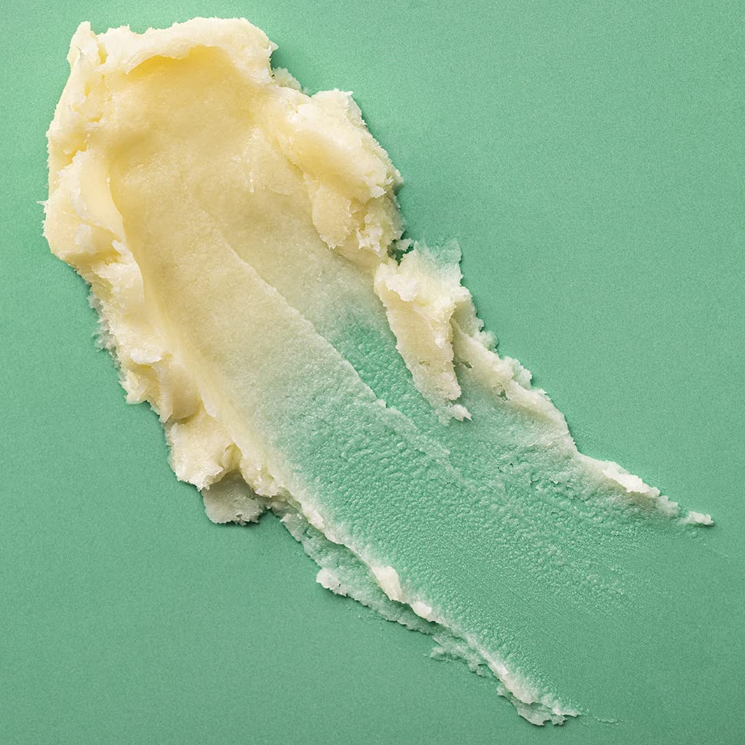Mantequilla para el cuidado de pies, bálsamo para talones, bálsamo para pies, crema reparadora para talones y pies secos agrietados, lavanda, árbol de té y menta, tarro de plástico 100% reciclado, 6