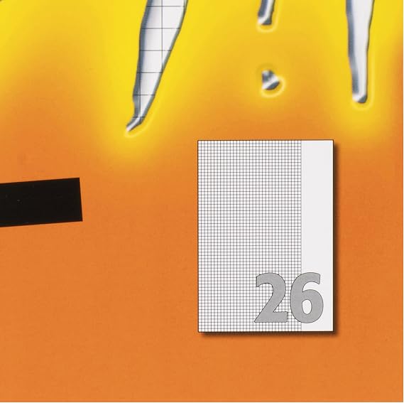 Limit Exercise Book A4 16 Sheets Line Style 26 Squared with Margin Pack of 5