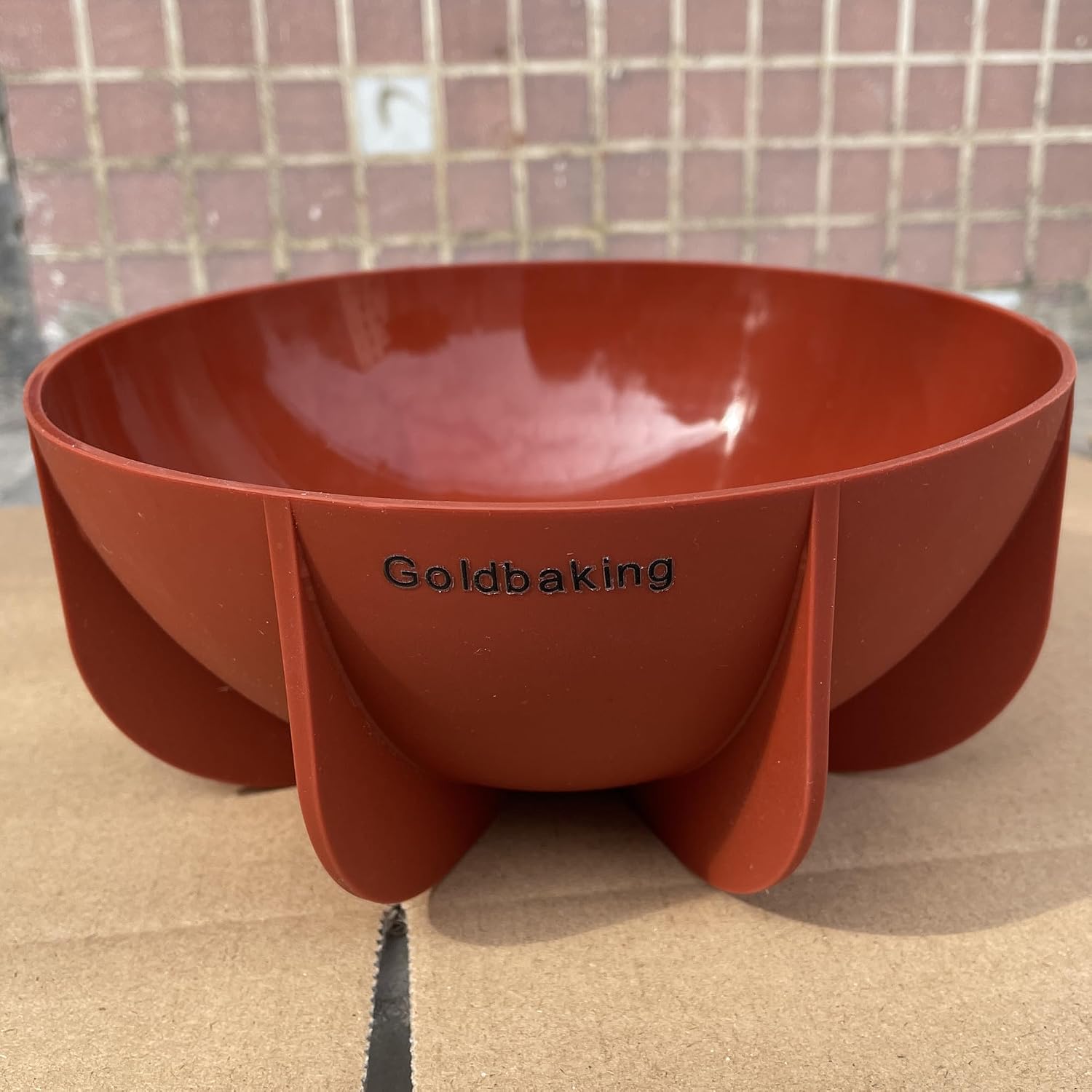Goldbaking Silicone Dome Cake Pan 7 Inch Half Ball Baking Tray Nonstick Hemisphere Moussecake Mold Bread Mould Bake Form