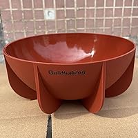 Vista 6 de Goldbaking Molde de silicona para tartas de cúpula de 7 pulgadas, media bola, bandeja de hornear antiadherente, molde para hornear en forma de pan