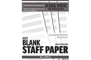 Just Blank Staff Paper: The Music Typewriter That Keeps You Organized