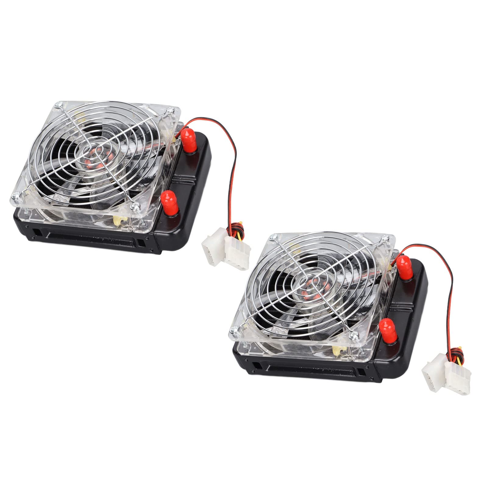 Bewinner Kit de Refrigeración Líquida para PC DIY, Bomba S600, Depósito de Cilindro de 140 Mm, Bloque de Agua GPU para Radiador de 120 Mm, Kit de Enfriador de CPU con 10 Tubos y Ventilador