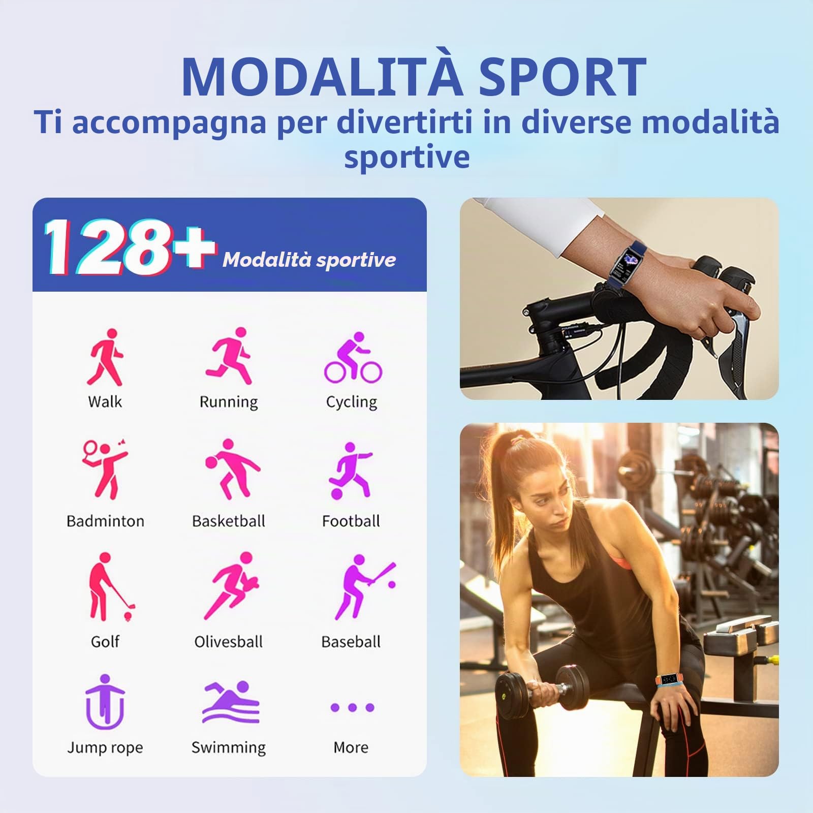 Smartwatch Donna con 124 Modalità Sportive Fitness Tracker | 1,47'' Smart Watch IP68 Impermeabile Orologio Sportivo Due Settimane Standby SpO2 Misurazione Della Frequenza Cardiaca