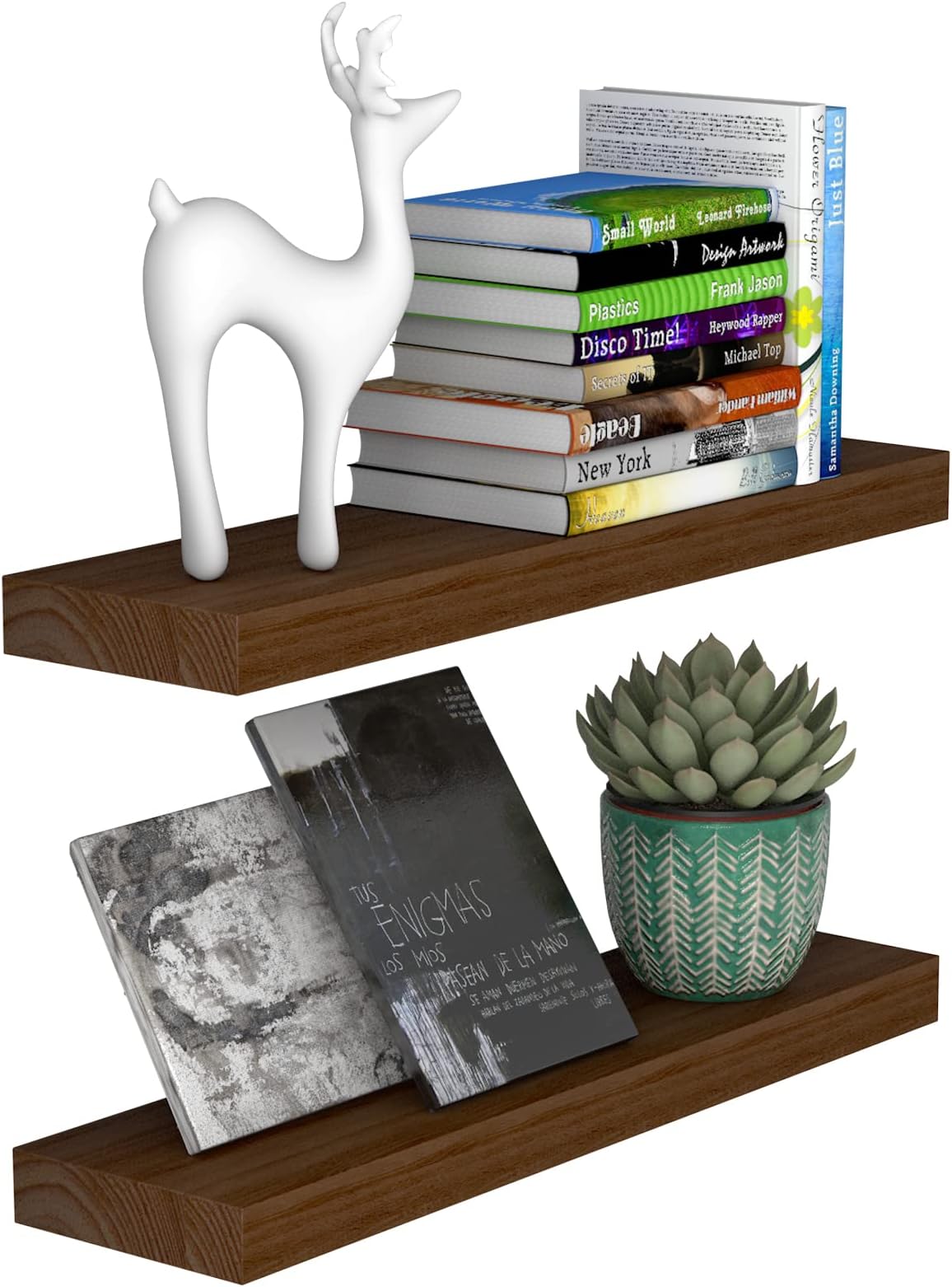 ZVBHM Live Edge Floating Shelf Floating Wall Shelf Live Edge Floating Shelf Wooden