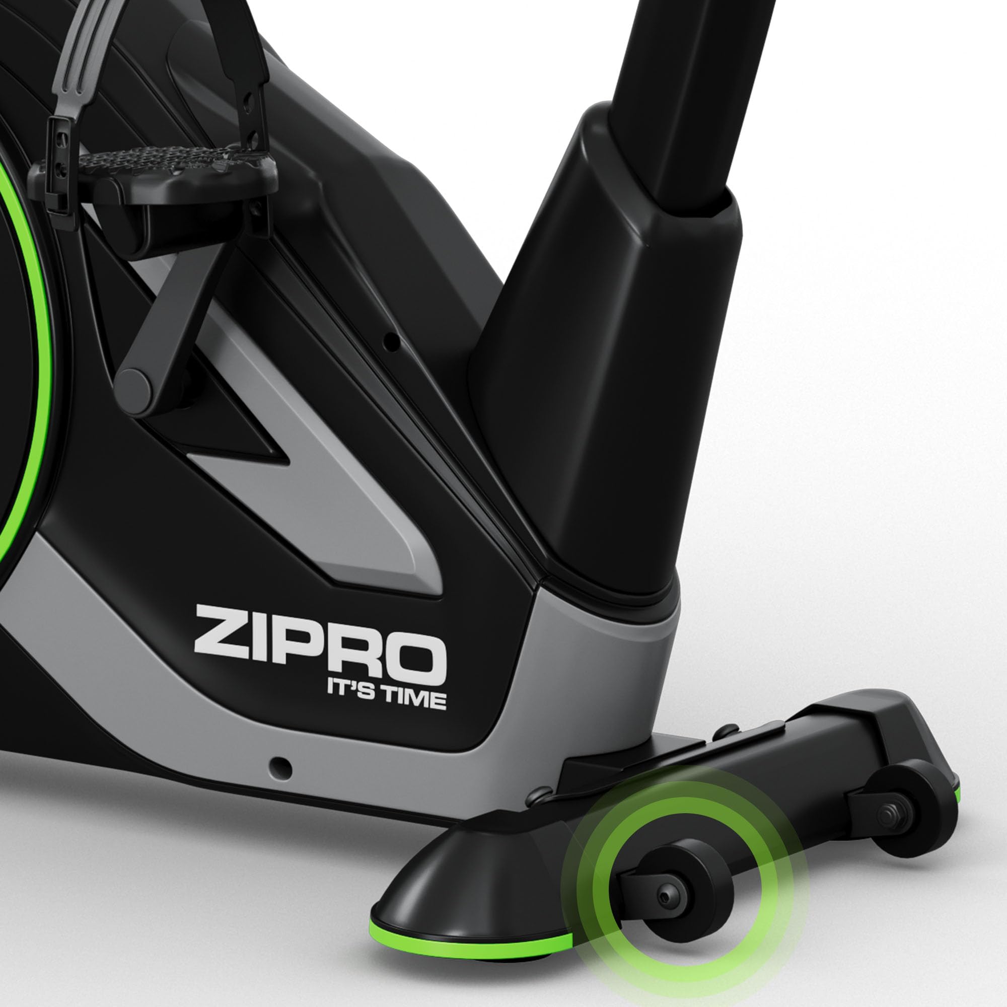 Zipro Cyclette Rave, Fitness Bike Ergometrico, Trainer Magnetico per Bicicletta, Ergometro fino a 120 kg, Bici da Interno, Cyclette per Allenamenti Domestici, Cyclette da Ciclismo con Cavo