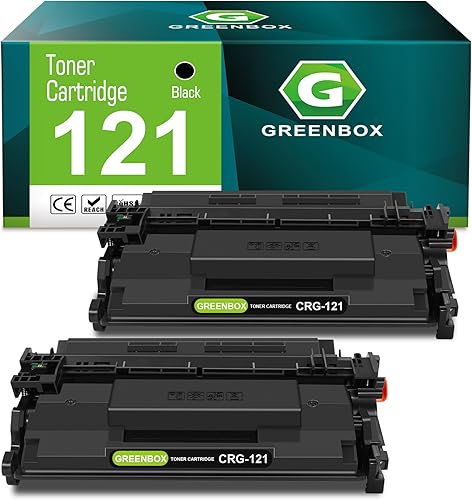 GREENBOX Cartucho de tóner compatible CRG-121 de repuesto para impresora Canon 121 CRG121 CRG-121 3252C001 para impresora imageCLASS D1620 D1650 (2