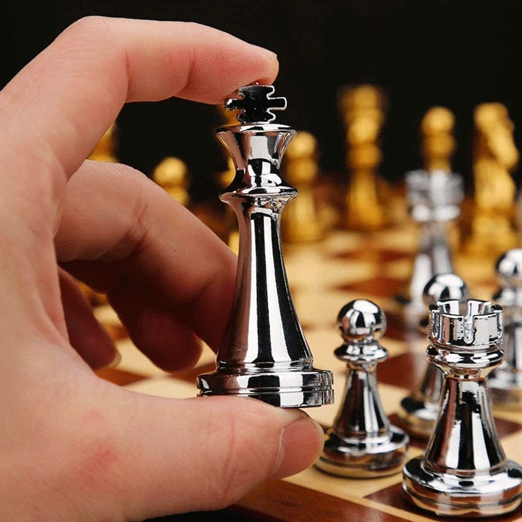 A11952 チェスセット チェスボード 木製 折り畳み式 おもちゃ 知的