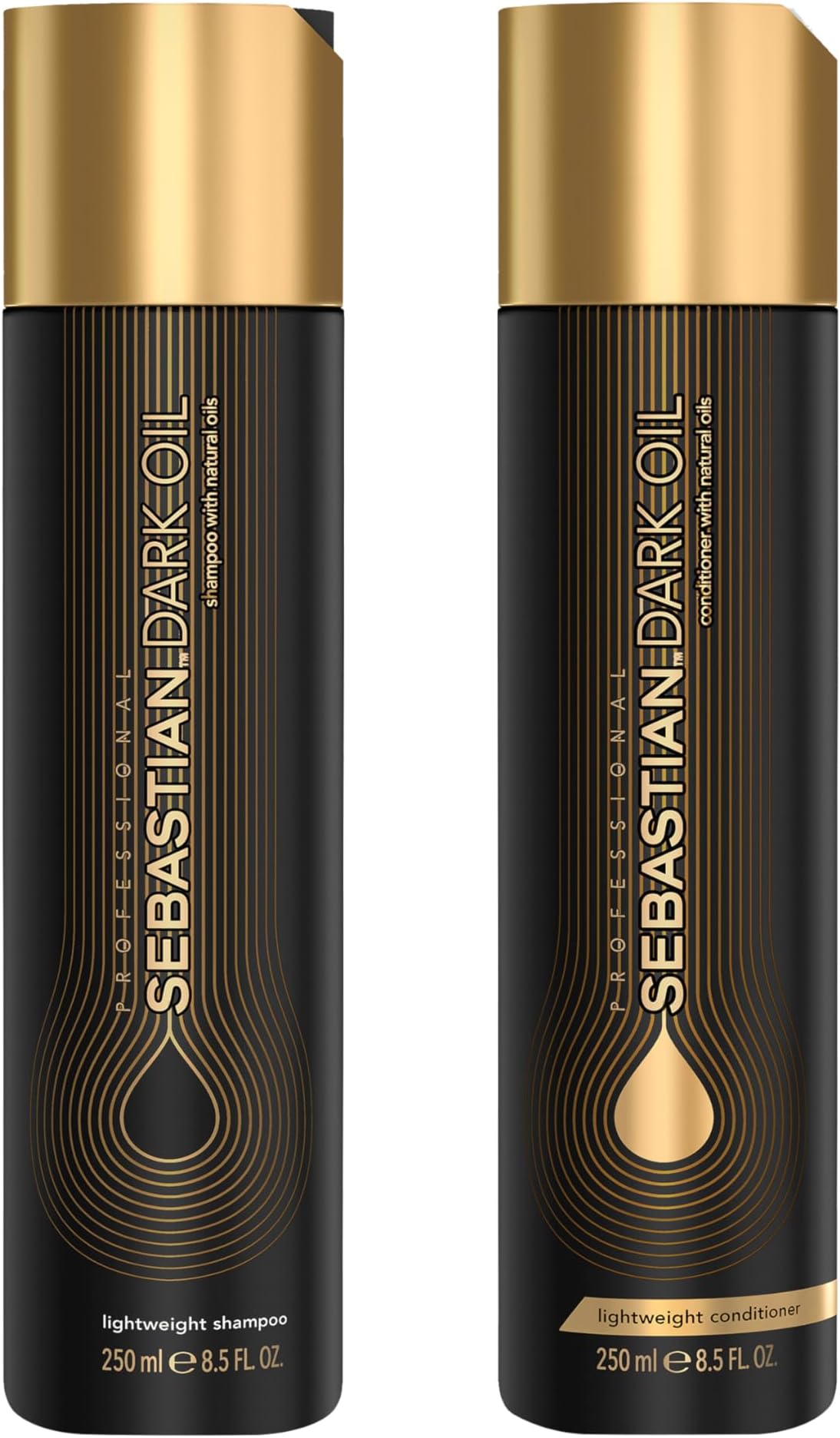 Professional Dark Oil Lightweight Shampoo | Infused with Jojoba & Argan Oil for Silky, Smooth Hair