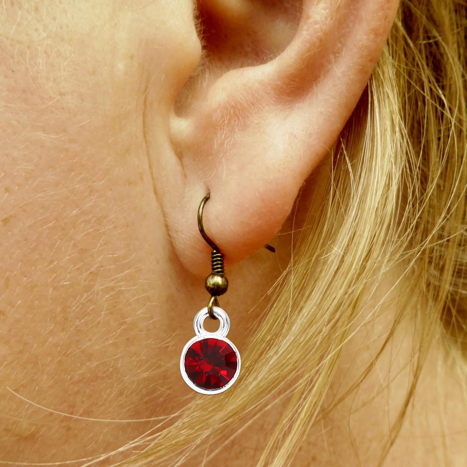 PATIKIL Birthstone Charm, Birthstone Beads Crystal Bracelet Charm Pendant for Making Bracelets Necklace Earrings Each Month - Image 7