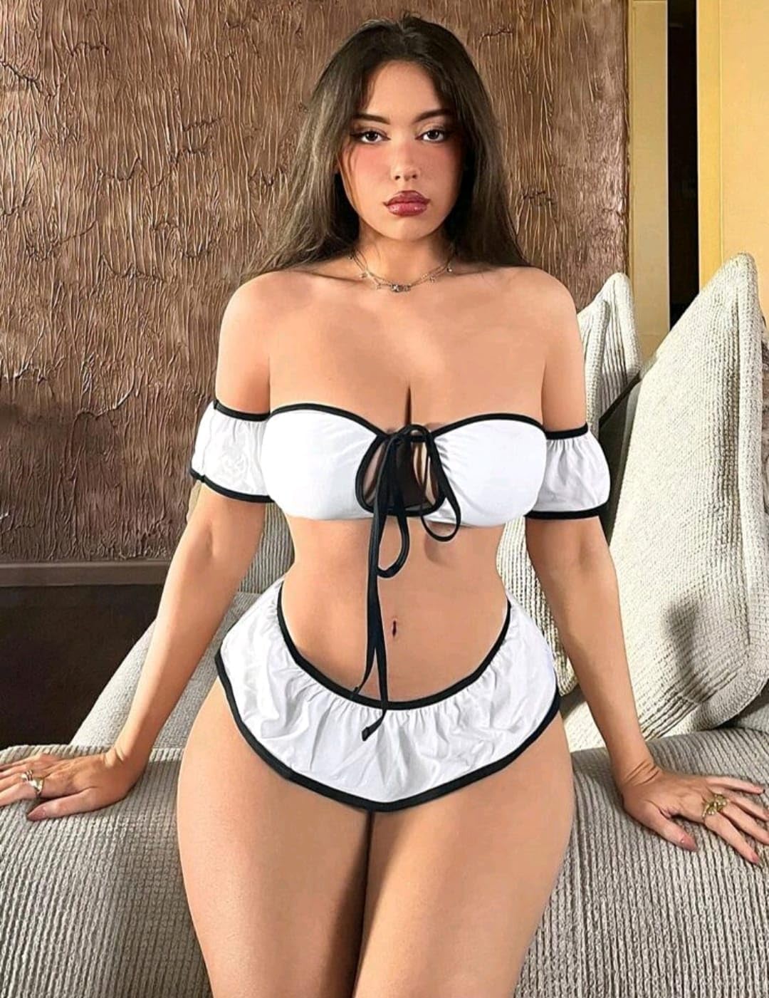 لانجيري سكسى لانجرى مثير قصير جداااا لاطلاله ساخنه بؤنثتك وجما... - view 3