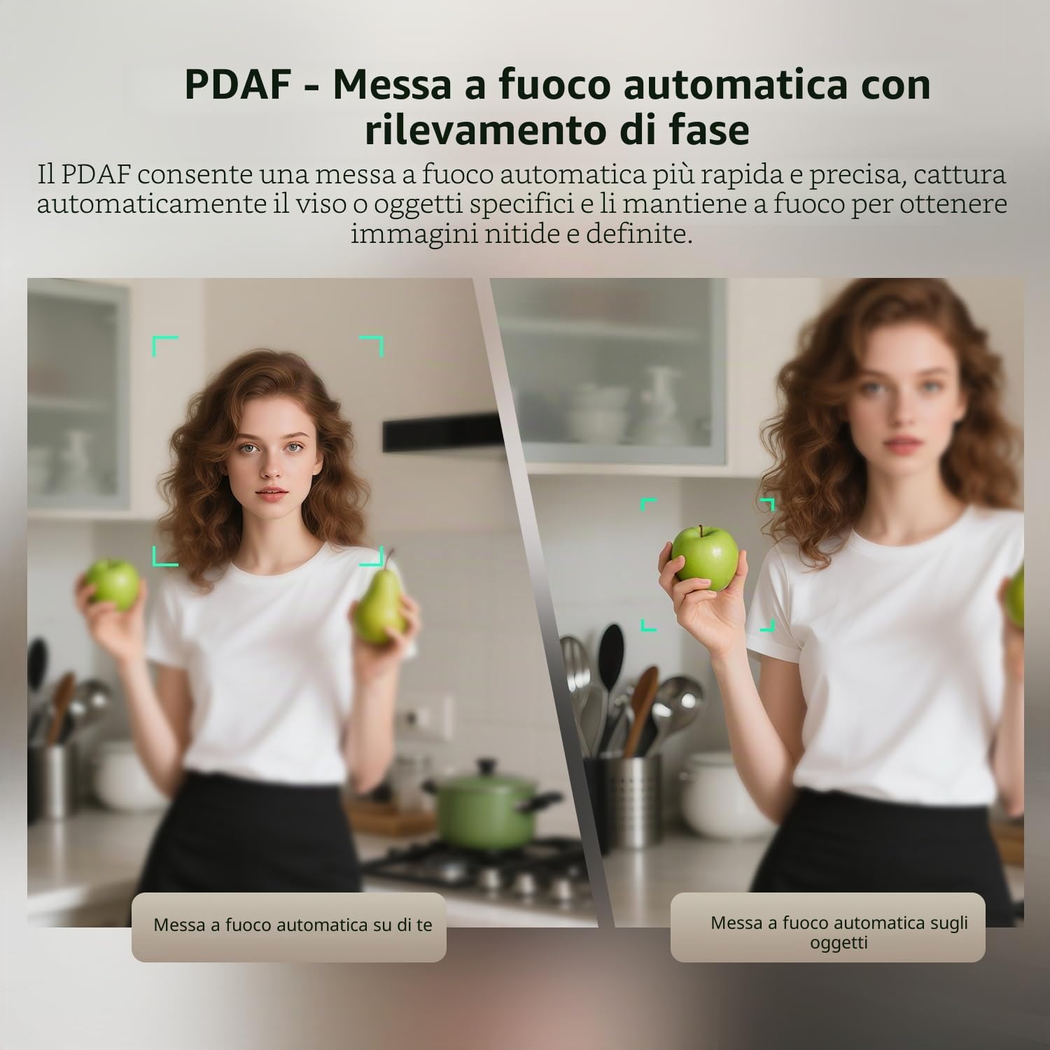 TOALLIN Webcam 4K con luce ad anello, telecomando, Autofocus PDAF, 12 milioni di pixel, doppio microfono integrato, zoom digitale 5X, webcam per streaming live/riunioni/videochiamate