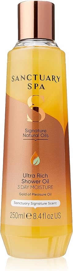 Sanctuary Spa Ultra Rich Shower Oil for Dry Skin, No Mineral Oil ...