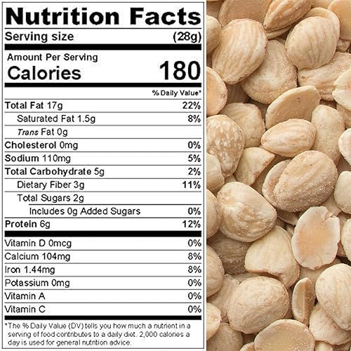 Miniatura 5 de Presto Sales Almonds, Marcona Spanish Roasted Salted Whole 16 oz. Reina de las almendras, vegano, ideal para todas las edades Más húmedo, más