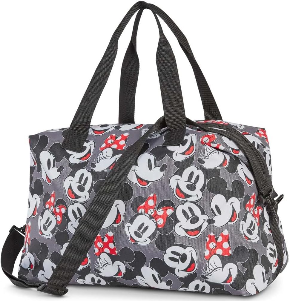 Disney Tote Duffel Bag Mickey Mouse Friends All Over Print Weekender Travel - Image 5