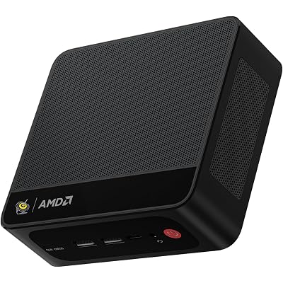 Beelink SER5 MAX Mini PC,AMD Ryzen7 7735HS(8C/16T,up to 4.75GHz),Mini Computer 24GB LPDDR5 RAM 500GB M.2 SSD Graphics 12core 2200MHz,Support 4K Triple Display/HDMI+DP+Type-C/Wifi6/BT5.4/2.5G LAN