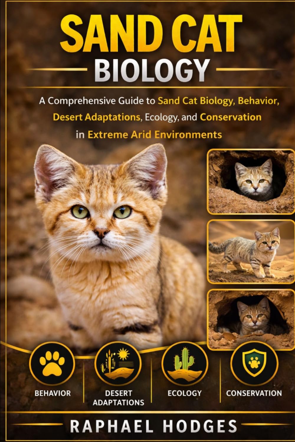 SAND CAT BIOLOGY: A Comprehensive Guide to Sand Cat Biology, Behavior, Desert Adaptations, Ecology, and Conservation in Extreme Arid Environments